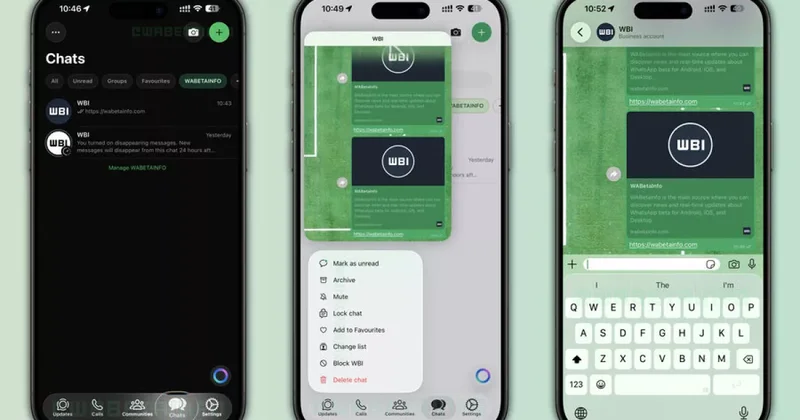 WhatsApp тестирует новый дизайн для iPhone