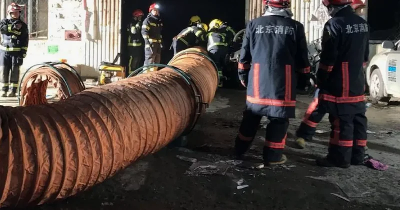 Пожар в Китае унес жизни шести человек
