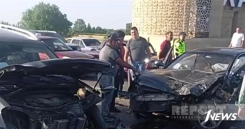 ДТП в Хачмазе: четверо пострадавших, включая ребенка
