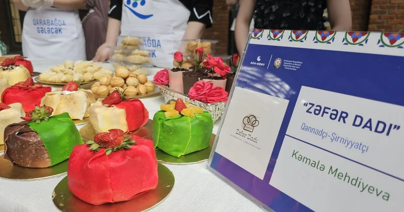 “Qarabağda gələcək” adlı yarmarka təşkil edilib FOTO/VİDEO