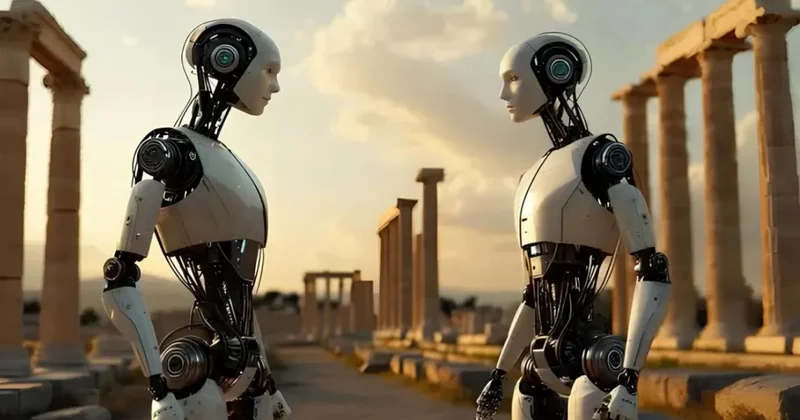 Yunanıstanda dünyada ilk dəfə insanabənzər robotların Olimpiadası keçiriləcək VİDEO