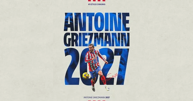 Fransa millisinin üzvü daha 2 il “Atletiko”da RƏSMİ