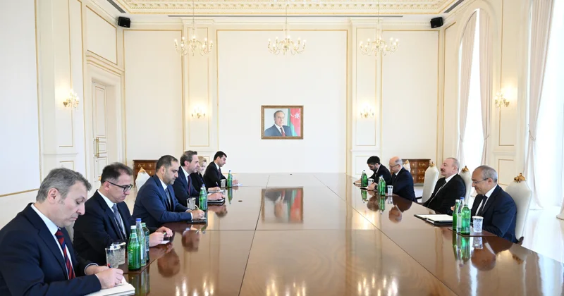 Ильхам Алиев принял Алпарслана Байрактара