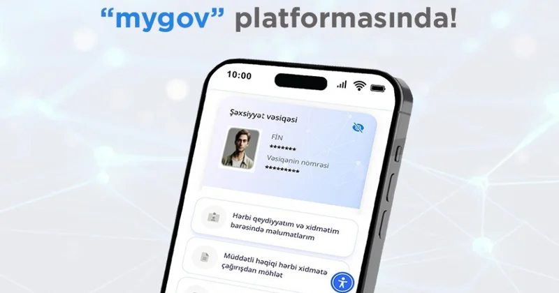 Vətəndaşların hərbi xidmətlə bağlı məlumatları “mygov” platformasında!
