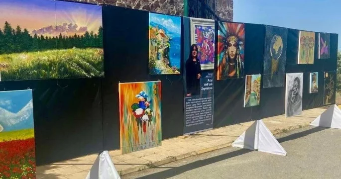 Abşeron Milli Parkında “Duyğular və təbiət” adlı açıq hava rəsm sərgisi keçirilir