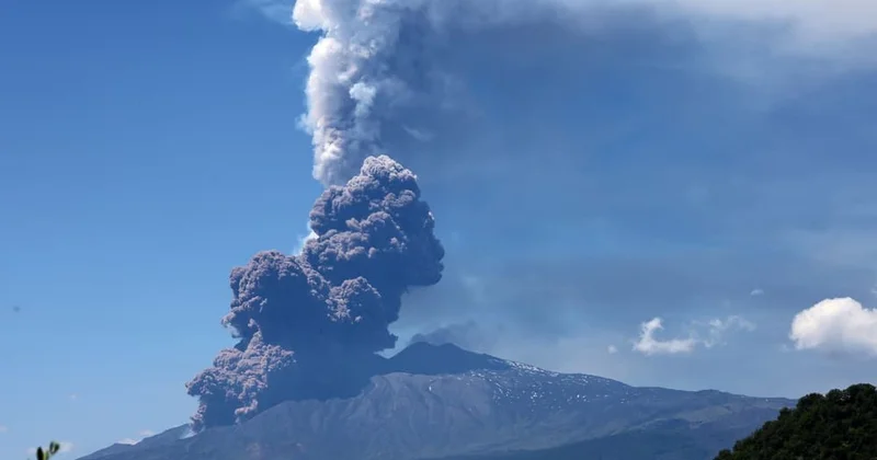 “Etna” OYANDI ŞOK VİDEO KONKRET