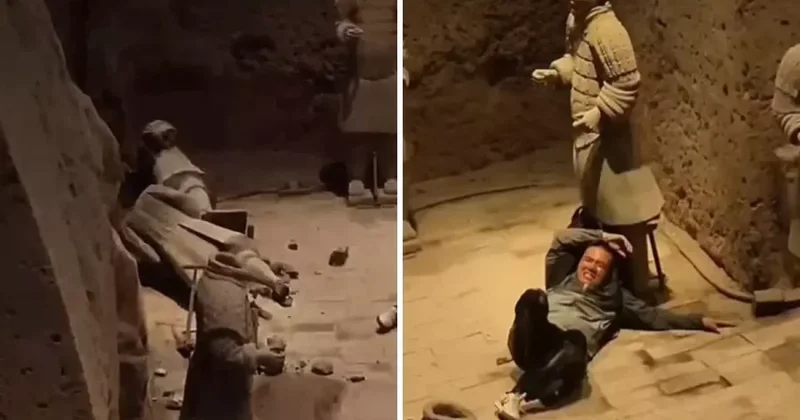 2000 illik heykəllərə zərər verdi İstintaq başladıldı