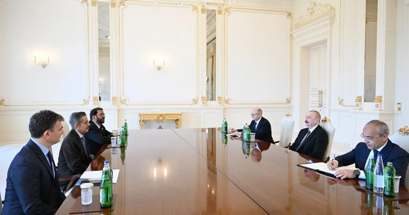 Prezident Səudiyyə Ərəbistanının “ACWA Power” şirkətinin rəhbərini qəbul edib