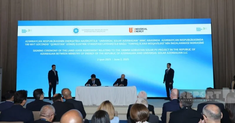 Bakı Enerji Həftəsində “yaşıl enerji” üzrə əməkdaşlıq sənədləri imzalanıb