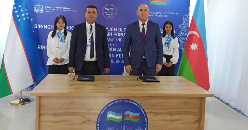 BSU və Səmərqənd Dövlət Xarici Dillər İnstitutu anlaşma memorandumu imzalayıb