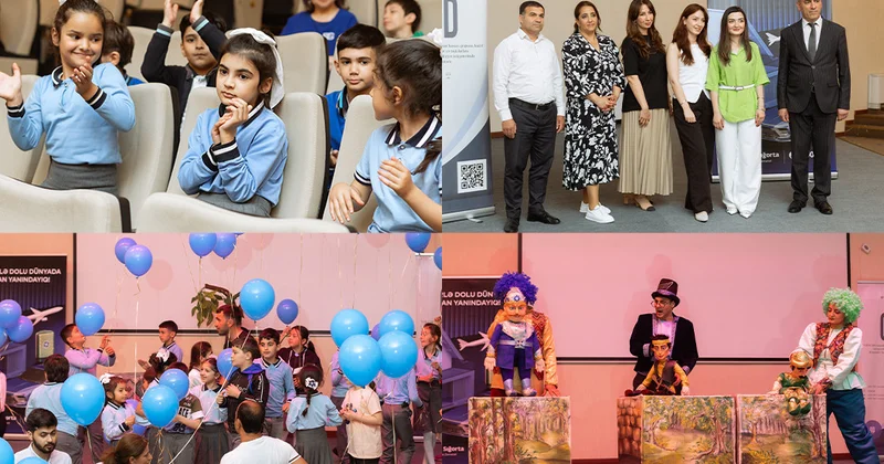 PAŞA Sığorta İsmayıllıda uşaqları kukla teatrı ilə sevindirib