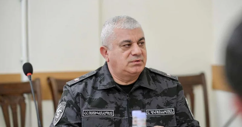 Paşinyan Ermənistan polisinin rəisini təqaüdə göndərdi