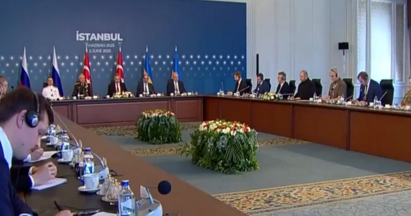 Türkiyə Rusiya Ukrayna üçtərəfli görüşü başlayıb VİDEO