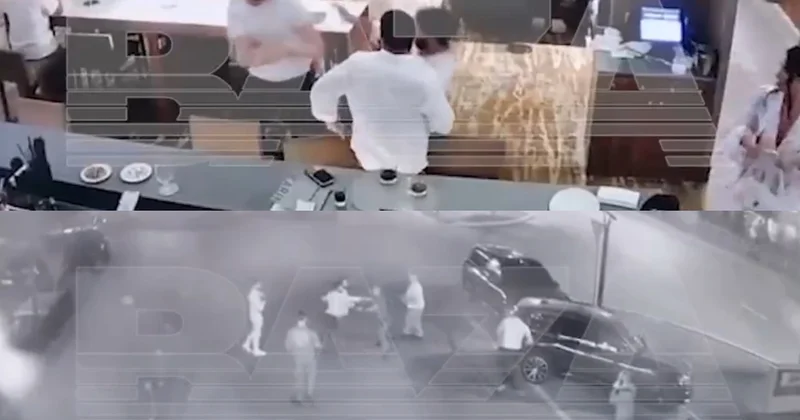 Rusiyalı milyarderin oğulları şəhərin mərkəzində atışma törədiblər: Qıza görə dava baş verib