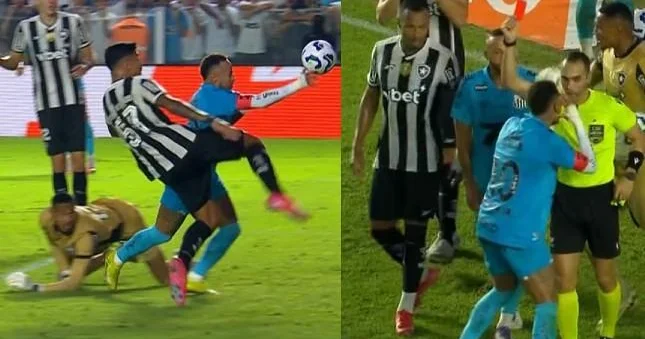 Neymar əllə qol vurdu, meydandan qovuldu