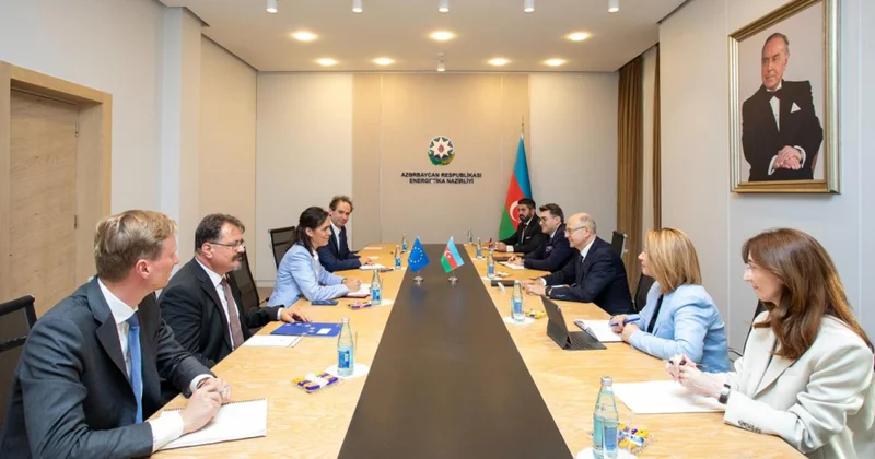 Avropa Komissiyası ilə təbii qaz və yaşıl enerji sahələrində əməkdaşlığın inkişafı müzakirə edilib
