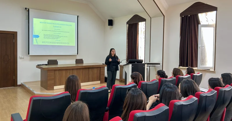 Naxçıvanda insan resurslarının idarə edilməsi məqsədilə təlimlər keçirilir
