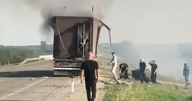Ukraynanın Rusiyanı şoka salan əməliyyatı: Sürücülər dindirildi Görün necə hərəkət ediblər