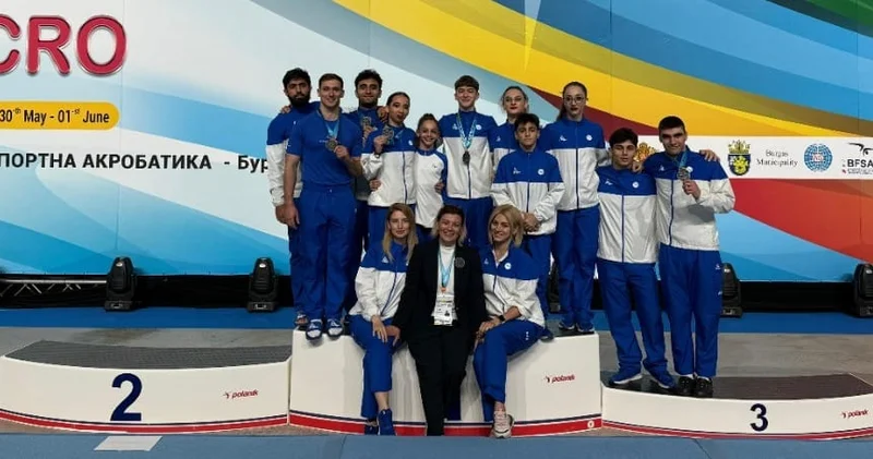Три медали гимнастов Азербайджана на КМ