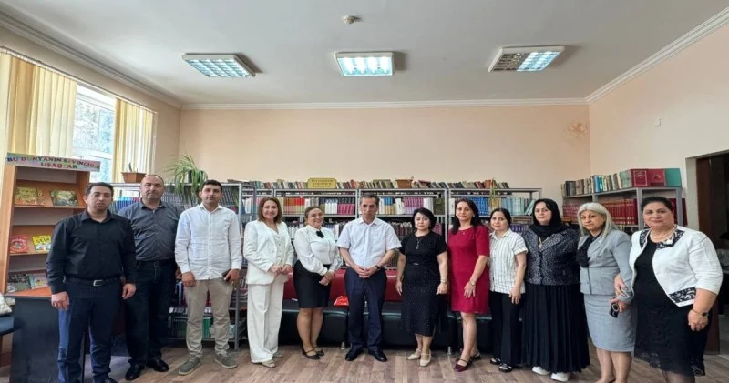 Ulduz jurnalının baş redaktoru Qulu Ağsəs ilə görüş keçirilib