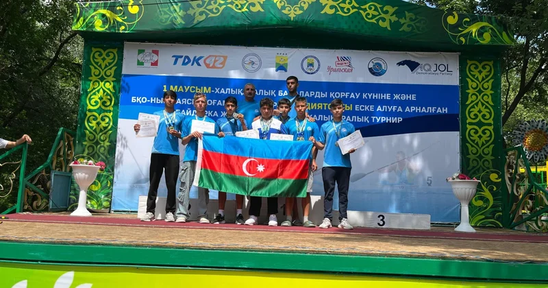 Avarçəkənlərimiz Qazaxıstanda 14 medal qazanıb FOTO