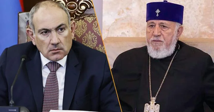 İrəvanda gərginlik artdı Katalikos Paşinyanı HƏDƏLƏDİ