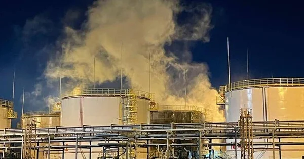 Генштаб ВСУ заявил об ударе по НПЗ Ильский в Краснодарском крае России