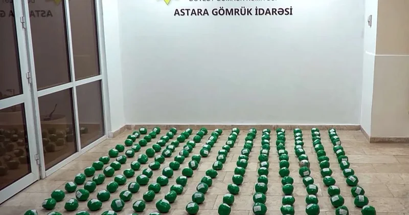 Kahının içərisində 22 kq marixuananı gizlədib daşıyanlar ifşa edildilər FOTO VİDEO