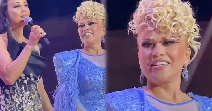 Konsertində qızı da aparıcı oldu Video