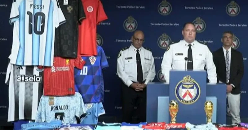 DÇ 2026: Torontoda dəyəri 2,5 milyon dollar olan saxta idman məhsulları müsadirə edilib