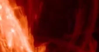 Астрономы зафиксировали редкое явление на Солнце ВИДЕО