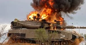 Hizbullah İsrail tankını məhv etdi