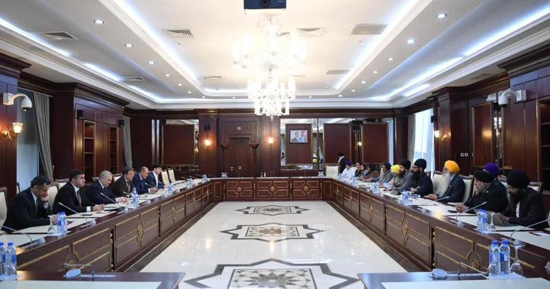 Beynəlxalq Siqh Federasiyasının nümayəndələri Milli Məclisdə olublar