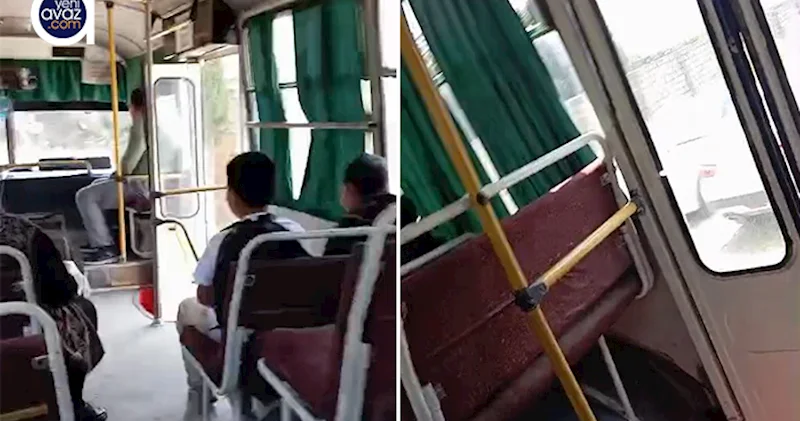 “Avtobusla 10 dəqiqəlik yolu bəzən 1 saata gedirik” Video