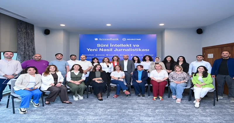 AccessBank və Neurotime dan media üçün innovativ təlim: Süni İntellekt və Yeni Nəsil Jurnalistikası
