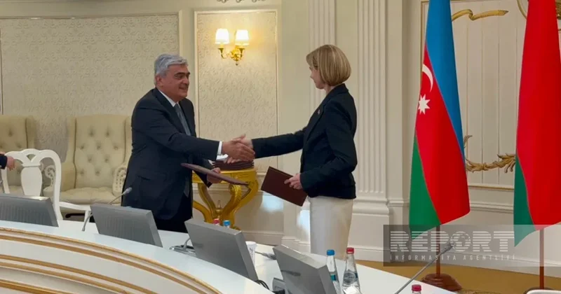 Minskdə Azərbaycan və Belarus arasında mühüm sənədlər imzalandı