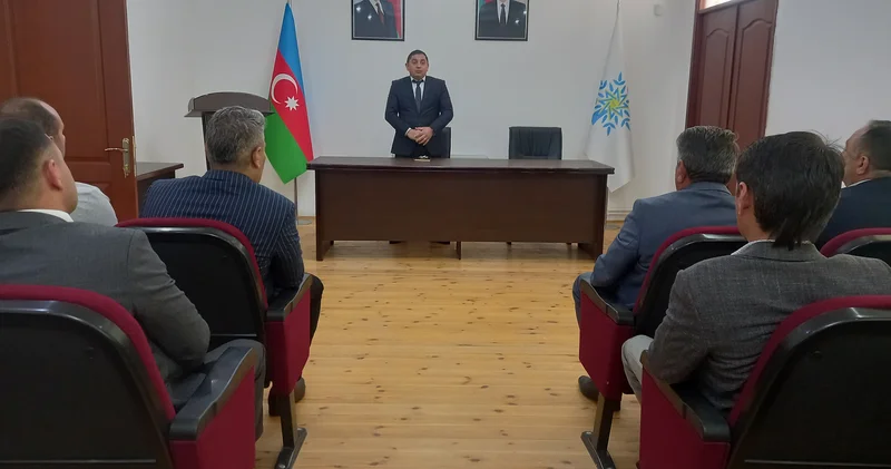 YAP Yardımlı rayon təşkilatının qərargahında fəallarla görüş keçirilib