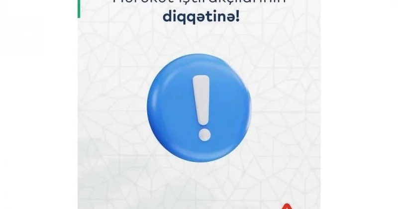 DYP küləkli hava ilə bağlı hərəkət iştirakçılarına müraciət edib
