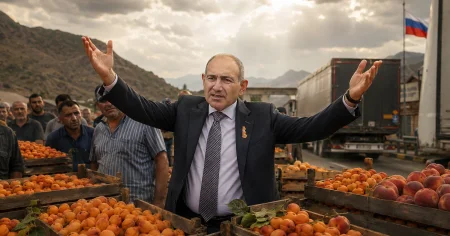 Paşinyan Rusiya Federasiyasına mal ixracına qoyulan məhdudiyyətlərə görə fermerlərə kompensasiya vəd edib