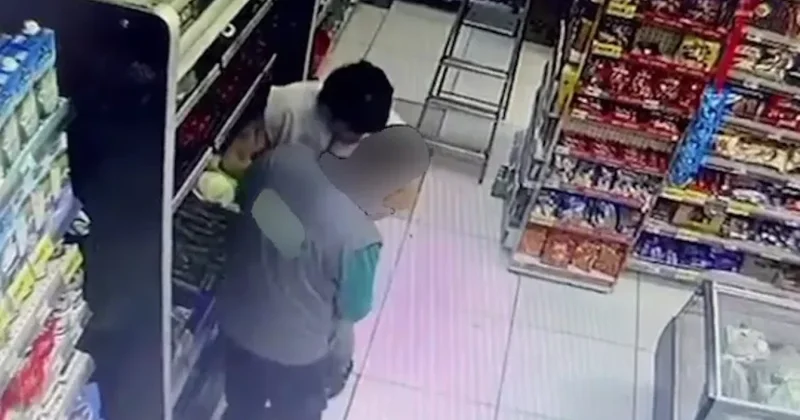 Bakıda marketə basqın etdilər HADİSƏ ANI