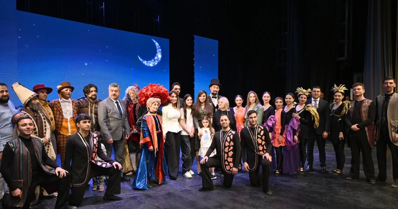 Akademik Musiqili Teatrda “Balaca şahzadə” əsəri əsasında hazırlanmış eyniadlı tamaşa nümayiş olunub