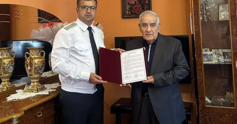 Prokurorluq veteranının şərəfli ömür yolu