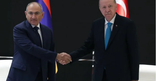 Ərdoğan və Paşinyan münasibətlərin normallaşmasını müzakirə etdi