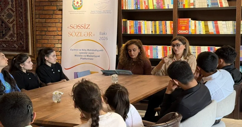 “Səssiz Sözlər” layihəsi çərçivəsində növbəti “Oxu saatı” keçirilib