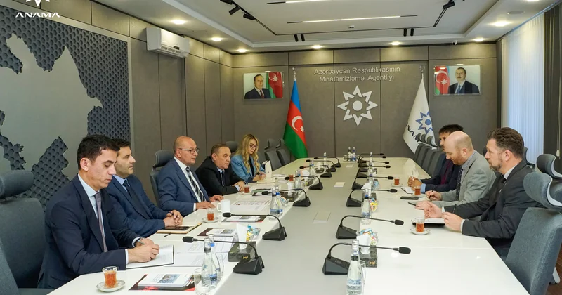 ANAMA da GICHD nümayəndə heyəti ilə görüş keçirilib