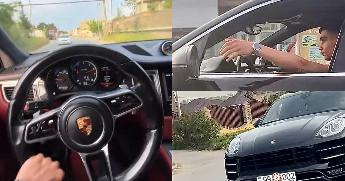 Binəqədidə “Porsche” ilə əks yola çıxıb sürücüləri təhlükəyə atdı VİDEO