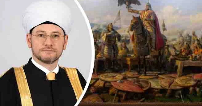 Rusiyanın Müsəlmanları Ruhani İdarəsinin sədrinin müavini Kalka döyüşü ilə bağlı rəsmə görə cərimələndi