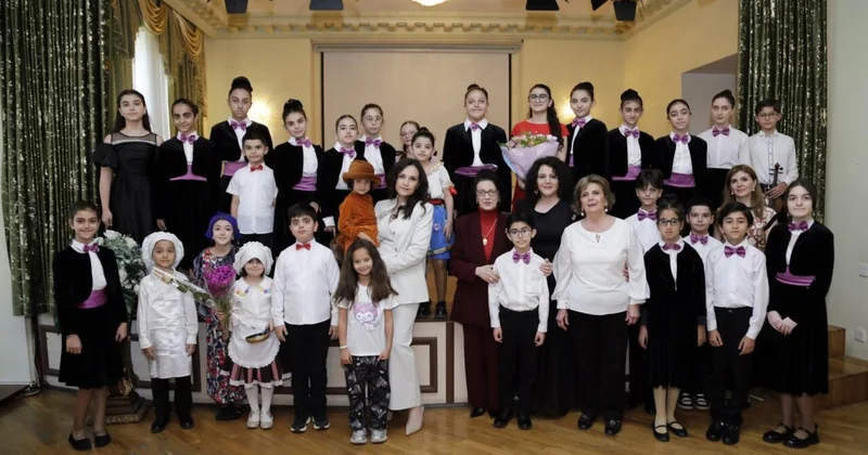 “Uşaq Dünyası” I Beynəlxalq Musiqi Festivalını Bəstəkarlar İttifaqında keçirilib FOTO
