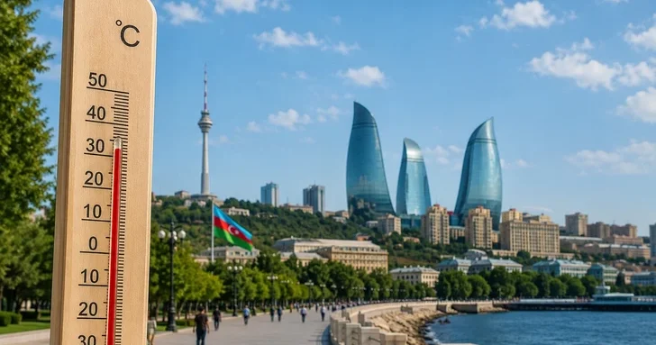 Какой погода будет в Баку летом? ПРОГНОЗЫ