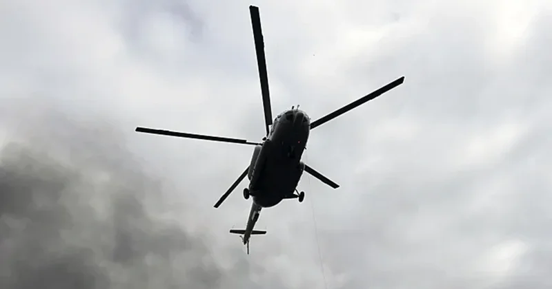 Somalinin paytaxtında hərbi helikopter qəzaya uğrayıb: Ölənlər var